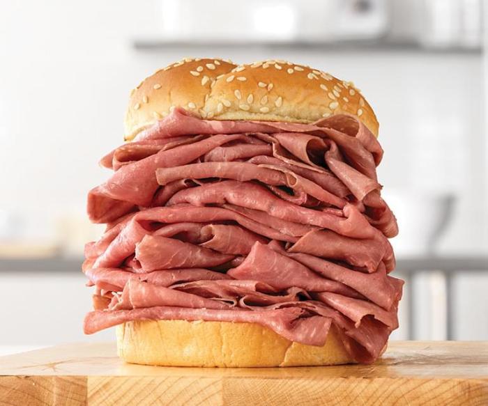 Nutrition facts arby's roast beef sandwich