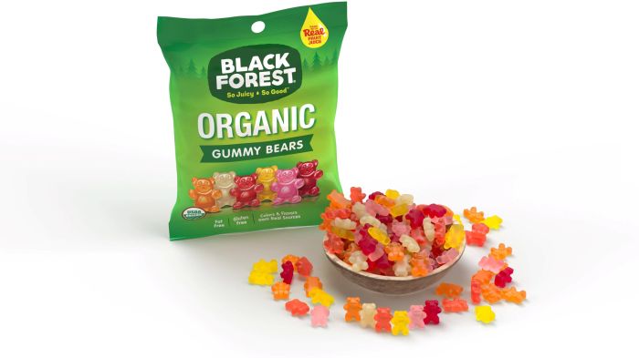 Black forest organic gummy bears nutrition facts