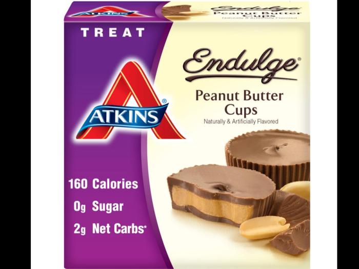 Atkins peanut butter cups nutrition facts