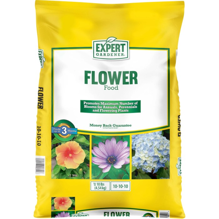 Plant food for flowers